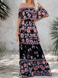 Luna Embroidered Maxi Dress