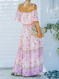 Luna Embroidered Maxi Dress