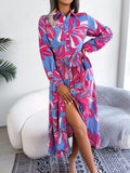 Luna Abstract Maxi Dress