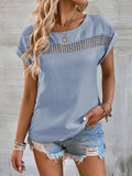 Luna Lace Trim Top