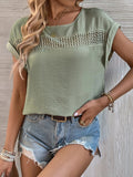 Luna Lace Trim Top