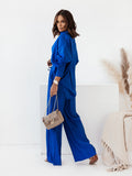 Luna Relaxed Chic Trousers Shirt Set