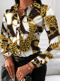 Luna Printed Biz Shirt