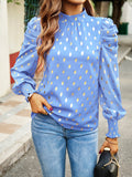 Luna Gold Dot Print Blouse