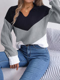 Luna Lapel Collar Sweater