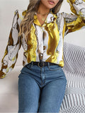 Luna Women's Art Business Shirt
