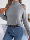 Luna Cold Shoulder Knitted Women's Pullover