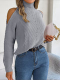 Luna Cold Shoulder Knitted Women's Pullover