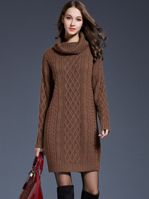 Luna Ravishing Knitted Sweater Dress