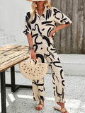 Luna Yacht Top Trousers Set