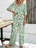 Luna Yacht Top Trousers Set