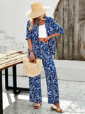 Luna Yacht Top Trousers Set